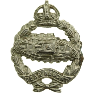 WW2 Royal Tank Regiment Corps Collar Badge