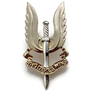 Special Air Service SAS Regiment Staybrite Anodised Cap Badge - Staybright