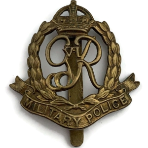 WW2 Royal Military Police Corps RMP Cap Badge (George VI)
