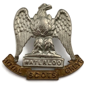Royal Scots Greys Regiment Cap Badge