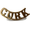 Cork RGA Irish Militia Royal Garrison Artillery Shoulder Title