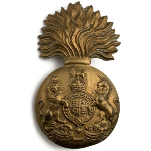 WW2 Royal Scots Fusiliers (Scottish) Regiment Cap Badge