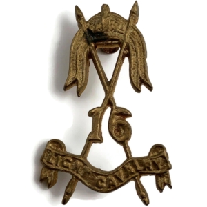 16th Light Cavalry Lancers Regiment British Indian Army Colonial Cap Badge
