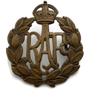 WW1 Royal Air Force RAF Cap Badge