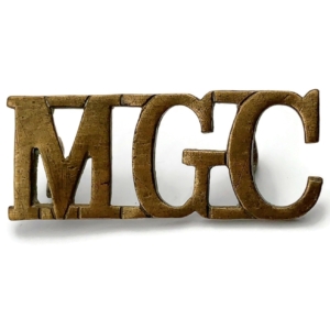 WW1 Machine Gun Corps MGC Regiment Shoulder Title