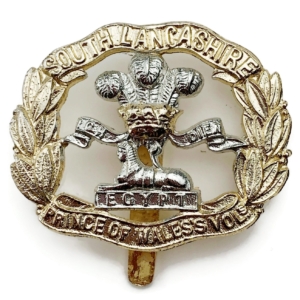 Staybright The South Lancashire Regiment Staybrite Anodised Cap Badge