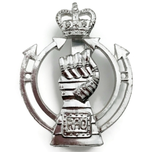 Royal Armoured Corps Staybrite Anodised Cap Badge - Staybright