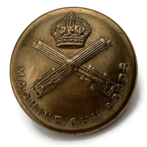 WW1 Machine Gun Corps MGC Tunic Button - 25mm
