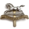 Queens Own Hussars Regiment Staybrite Anodised Queen's Cap Badge - Staybright