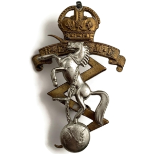 WW2 Royal Electrical & Mechanical Engineers REME Cap Badge