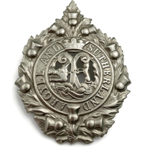 WW2 Argyll and Sutherland Highlanders Regiment Cap Badge