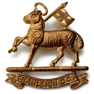 Cranleigh School CCF Combined Cadet Force Officers Training Corps OTC Cap Badge