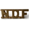 Nyasaland Defence Forces NDF British Colonial Regiment Shoulder Title