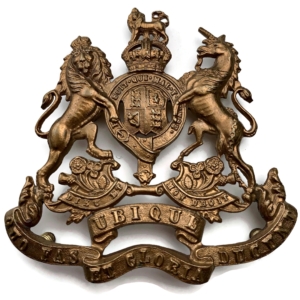 EDWARDIAN Royal Engineers Corps Pouch / Map Case Brass Insignia Badge