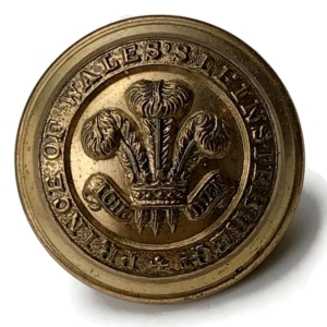 WW1 The Leinster Regiment Irish Tunic Button - 25mm