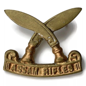 Assam Rifles Regiment British Imperial Indian Army India Cap Badge