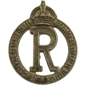 Queen Alexandras Imperial Military Nursing Service Reserve Collar Badge