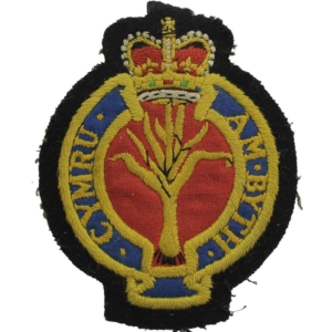 Welsh Guards Regiment Cloth Veterans Blazer Badge Patch
