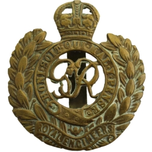 WW2 Royal Engineers Corps (George VI) Cap Badge