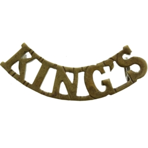 Kings Liverpool Regiment (King's) Shoulder Title