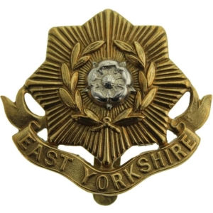 WW1 East Yorkshire Regiment Cap Badge