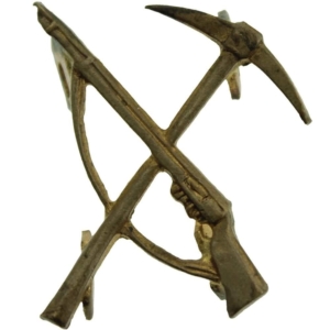 WW1 Pioneer Battalions 1914-18 Collar Badge