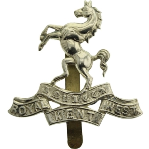 Queens Own Royal West Kent Regiment RWK Cap Badge