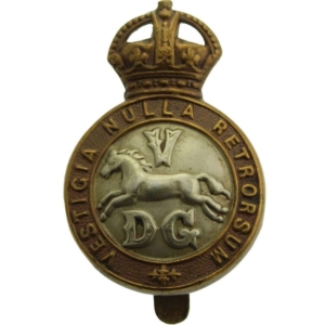 WW1 5th Dragoon Guards Regiment Cap Badge