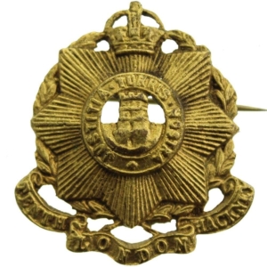 10th Tenth Hackney Battalion County of London Regiment Sweetheart Brooch Badge