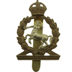 WW2 Royal Army Veterinary Corps RAVC Cap Badge - FIRMIN LONDON