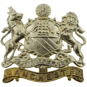 WW1 Manchester Regiment Cap Badge - FIRST PATTERN