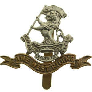 Duke of Wellingtons West Riding Regiment Cap Badge