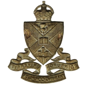 Edinburgh University Officers Training Corps OTC Cap Badge