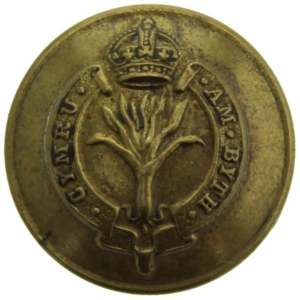 Welsh Guards Regiment (Welch) SMALL Tunic Button - 20mm