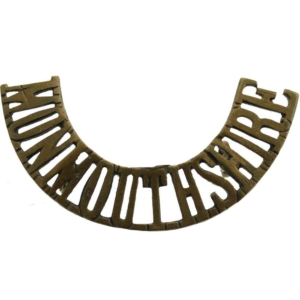 WW1 Monmouthshire Regiment Battalion Shoulder Title