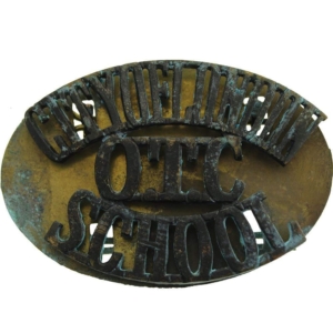 City of London School College OTC Officers Training Corps Shoulder Title