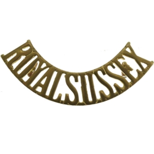 WW1 Royal Sussex Regiment Shoulder Title