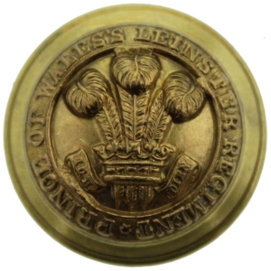 The Leinster Regiment Irish Tunic Button - 26mm
