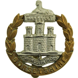 WW2 Dorsetshire (Dorset) Regiment Cap Badge