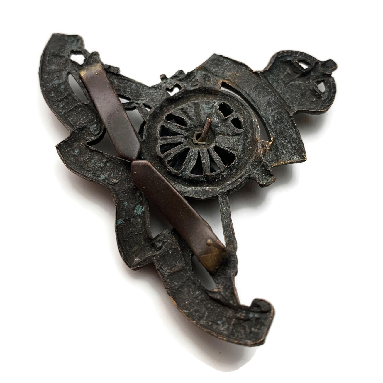 WW2 Royal Artillery Regiment OFFICERS Bronze Cap Badge - British ...