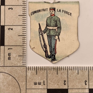 King Alberts Army WW1 Belgian Soldiers Fund Belgium Flag Day Fundraising Pin Badge