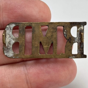 WW1 Royal Marines Band Corps RMB Shoulder Title