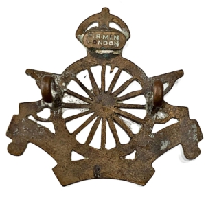 WW1 Army Cyclist Corps (Cyclists) BRONZE Officers Collar Badge