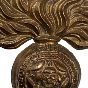VICTORIAN Royal London Fusiliers Regiment Cap Badge - Queen Victoria Crown