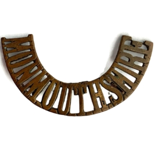 WW1 Monmouthshire Regiment Battalion Shoulder Title