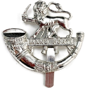 Herefordshire Light Infantry Regiment Staybrite Anodised Cap Badge - Staybright