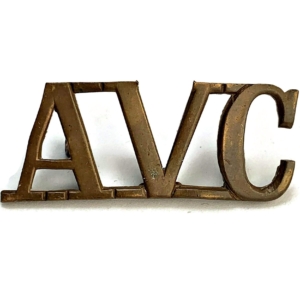 WW1 Army Veterinary Corps AVC Shoulder Title