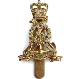 Royal Pioneer Corps Labour Staybrite Anodised Cap Badge - Staybright