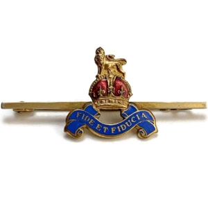 WW2 Royal Army Pay Corps RAPC Sweetheart Brooch