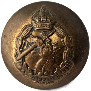 WW2 Royal Army Dental Corps RADC Dentist Tunic Button - 26mm